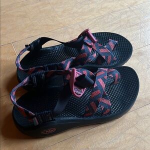 Chaco Kids Sandals - Black and Pink